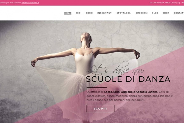 Home Page Scuole Ballet